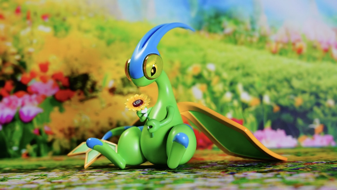 [IN STOCK] 1/20 Scale World Figure [UU] - Flygon