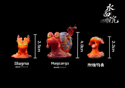 [PREORDER] 1/20 Scale World Figure [MINAMO] - Slugma & Magcargo