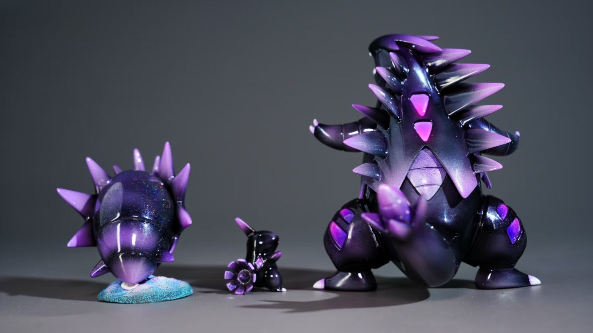 [PREORDER] 1/20 Scale World Figure [MN] - Larvitar & Pupitar & Tyranitar