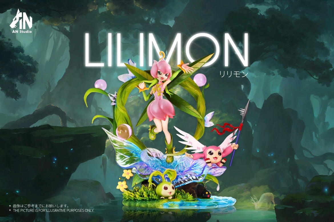 [IN STOCK] Digimon Figure [AN] - Lilimon & Tanemon & Nyokimon & Piximon