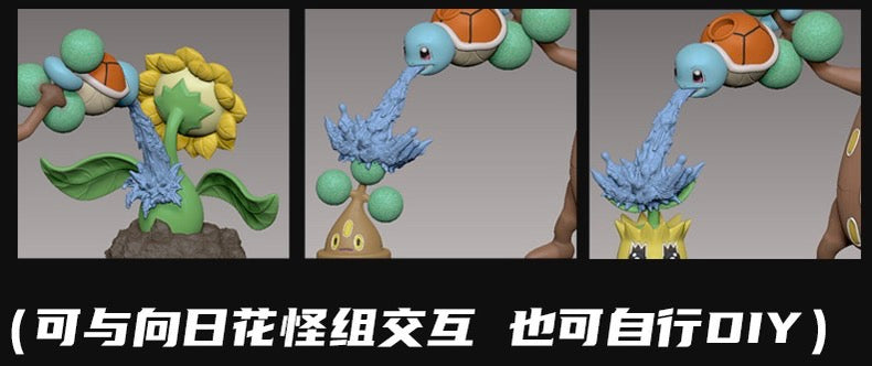[PREORDER] 1/20 Scale World Figure [WONDER] - Sunkern & Sunflora & Sudowoodo & Bonsly