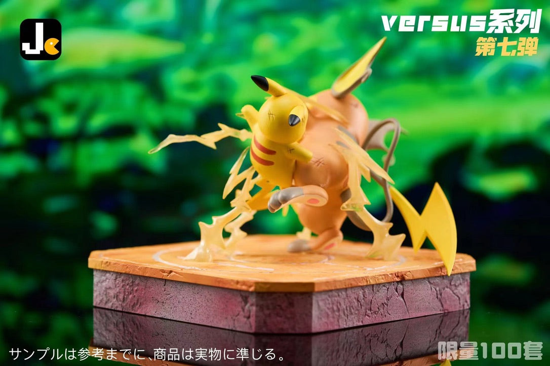 [PREORDER] Mini statue [JC] - Pikachu & Raichu