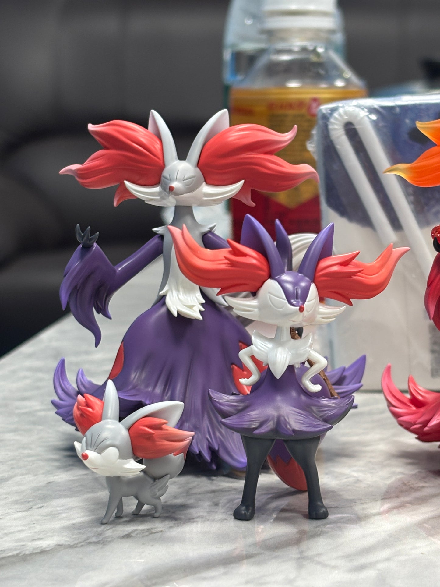 [PREORDER] 1/20 Scale World Figure [MOYU] - Fennekin & Braixen & Delphox