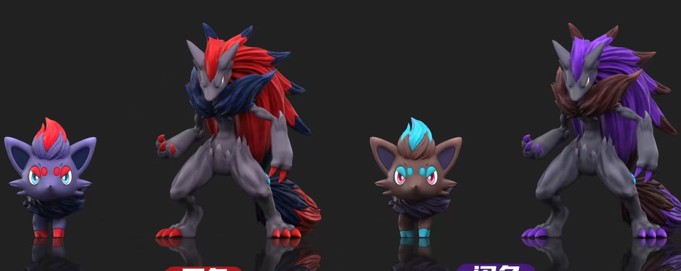 [IN STOCK] 1/20 Scale World Figure [WONDER] - Zorua & Zoroark