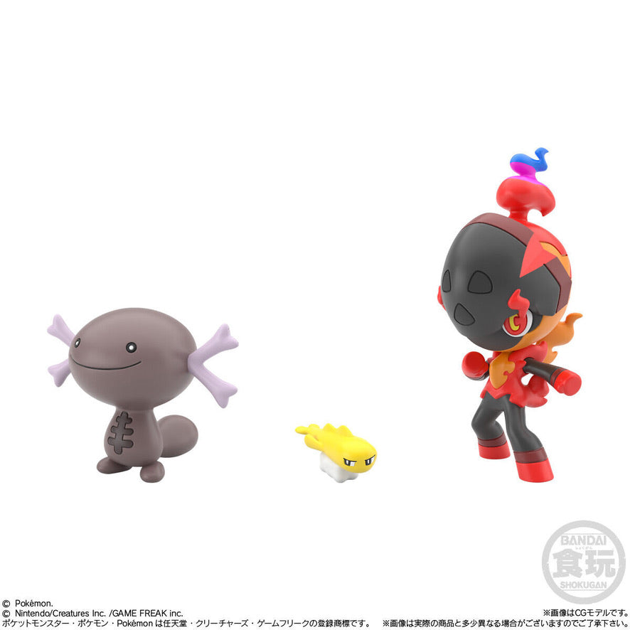 [PREORDER] 1/20 Scale World Figure [BANDAÏ] - Paldean Wooper & Pawmi & Smoliv & Charcadet & Armarouge & Ceruledge & Wiglett & Tatsugiri & Gimmighoul & Gholdengo