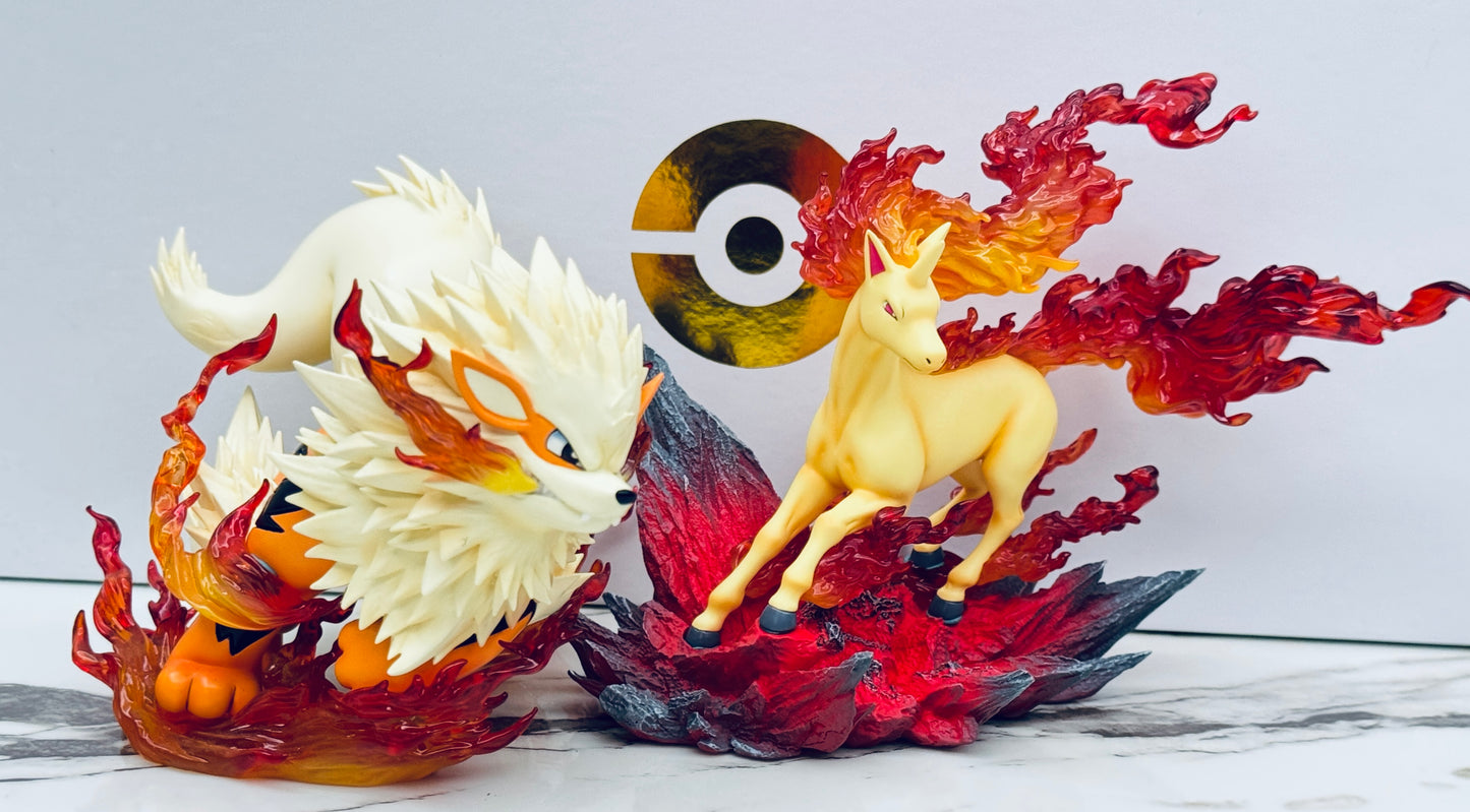 [IN STOCK] 1/20 Scale World Figure [PALLET TOWN] - Ponyta & Rapidash