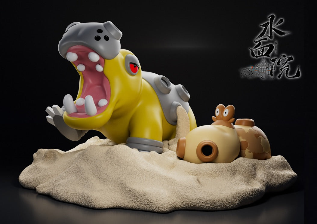 [PREORDER CLOSED] 1/20 Scale World Figure [MINAMO] - Hippopotas & Hippowdon