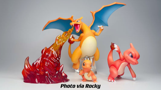 [IN STOCK] 1/20 Scale World Figure [MG] - Charmander & Charmeleon & Charizard