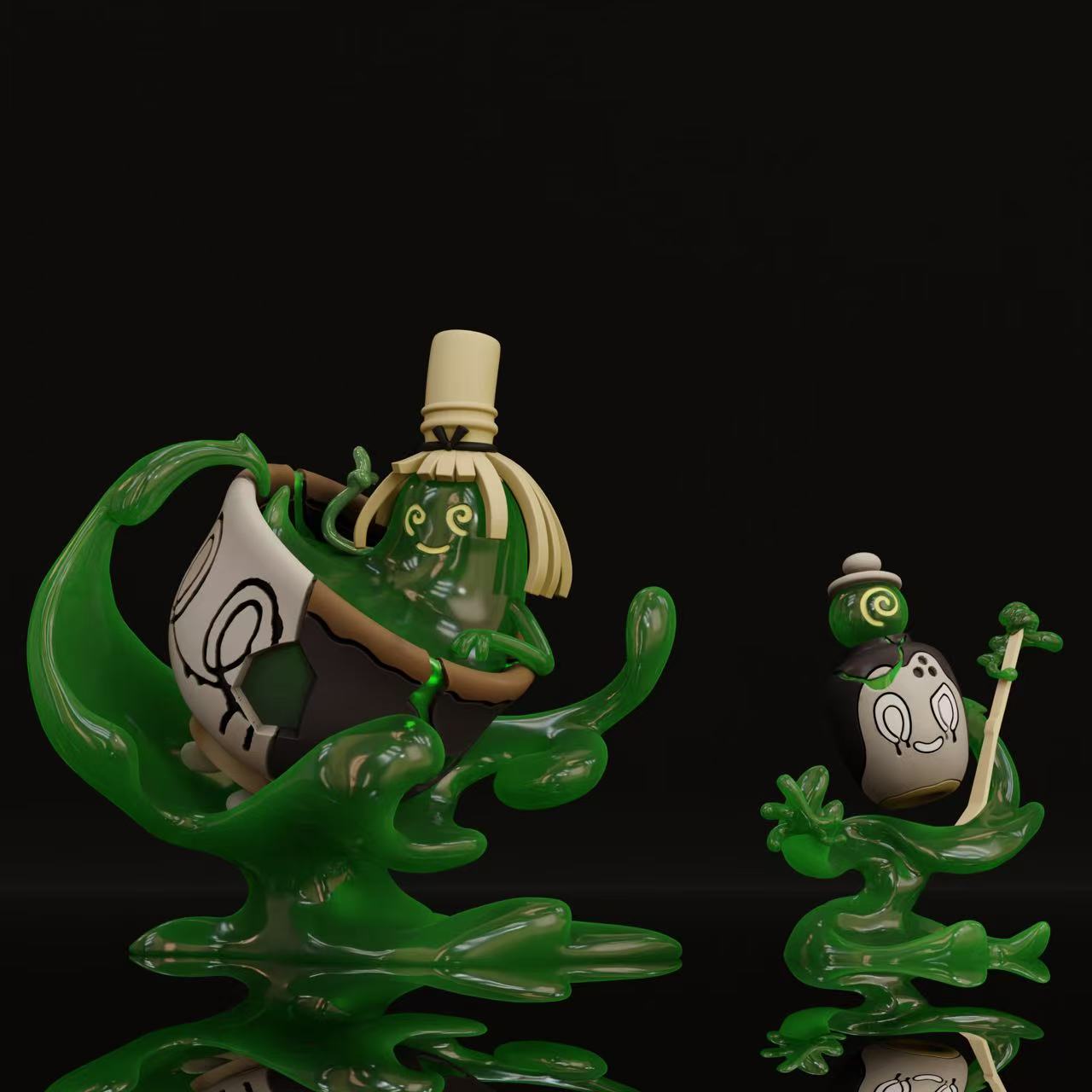 [PREORDER] 1/20 Scale World Figure [SXG] - Poltchageist & Sinistcha