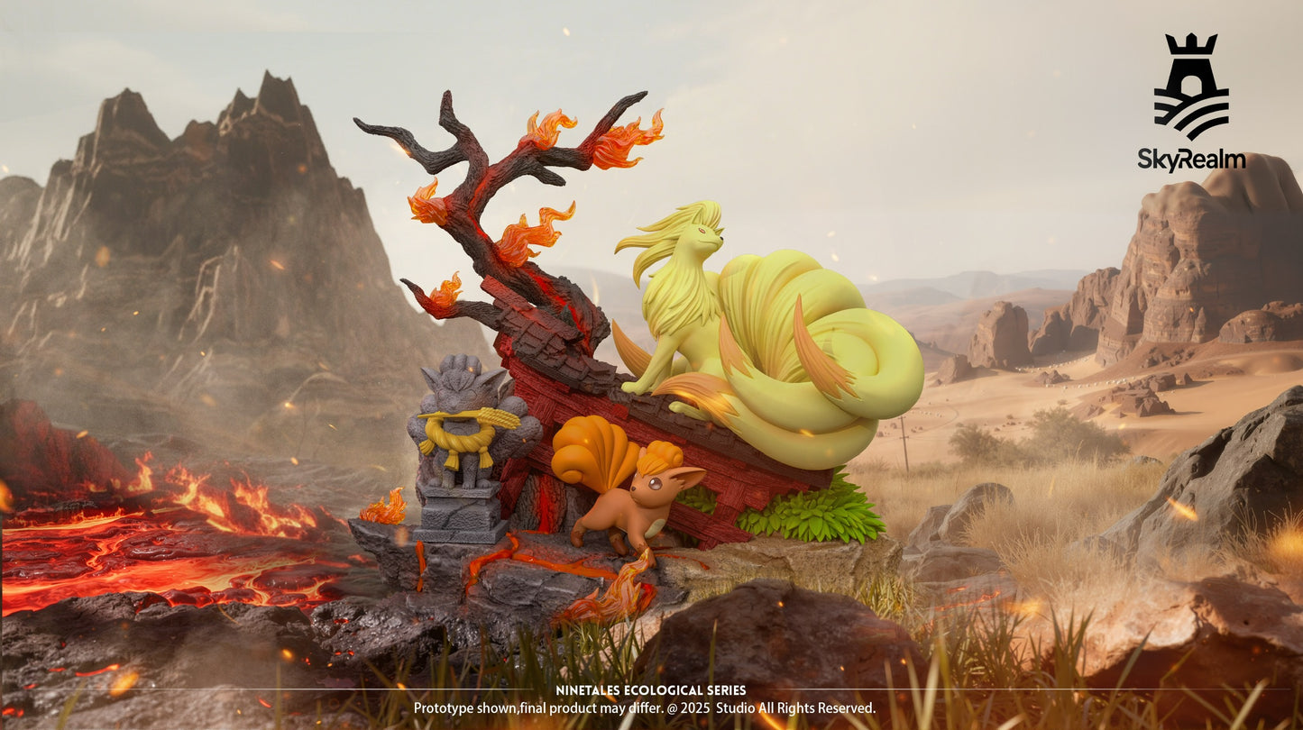 [PREORDER] 1/20 Scale World Figure [SKYREALM & JB] - Vulpix & Ninetales