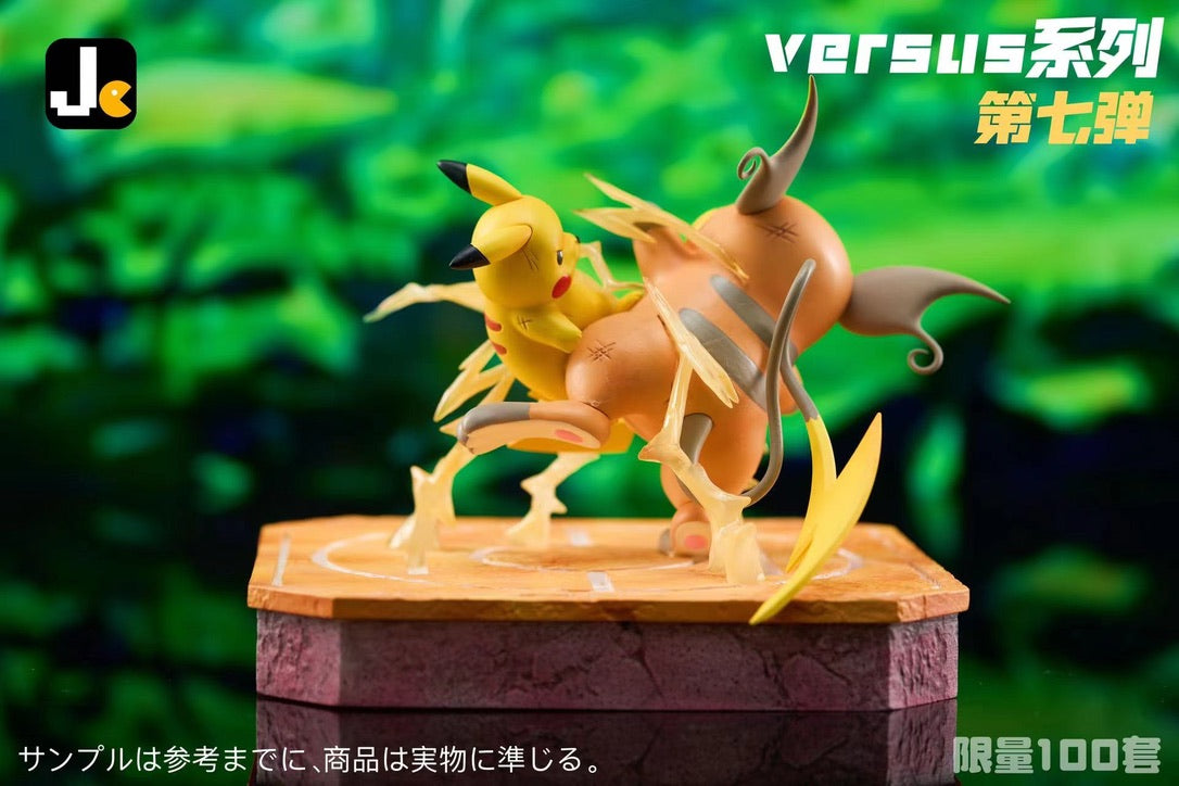 [PREORDER] Mini statue [JC] - Pikachu & Raichu