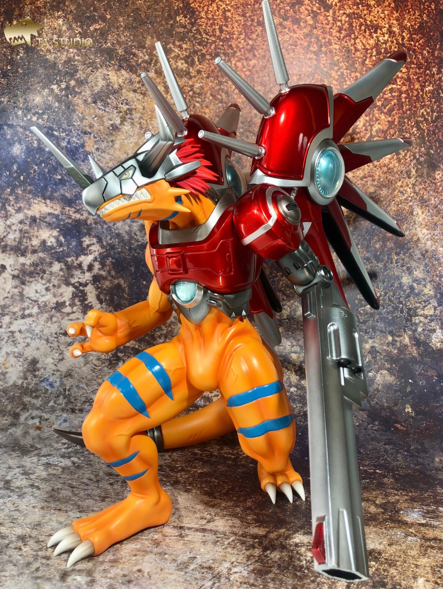 [IN STOCK] Digimon Figure [T1] - Rize Greymon