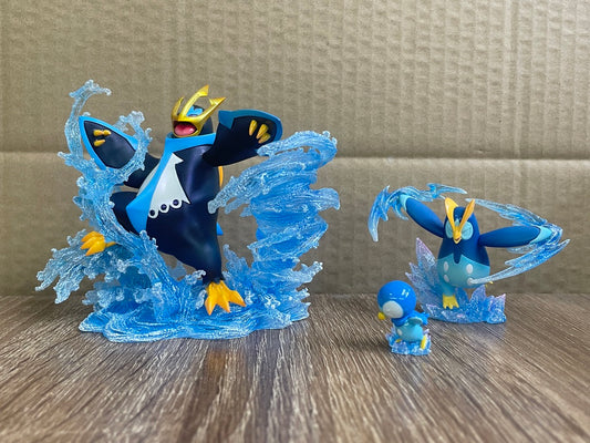 [PREORDER] 1/20 Scale World Figure [DM VIP] - Piplup & Prinplup & Empoleon