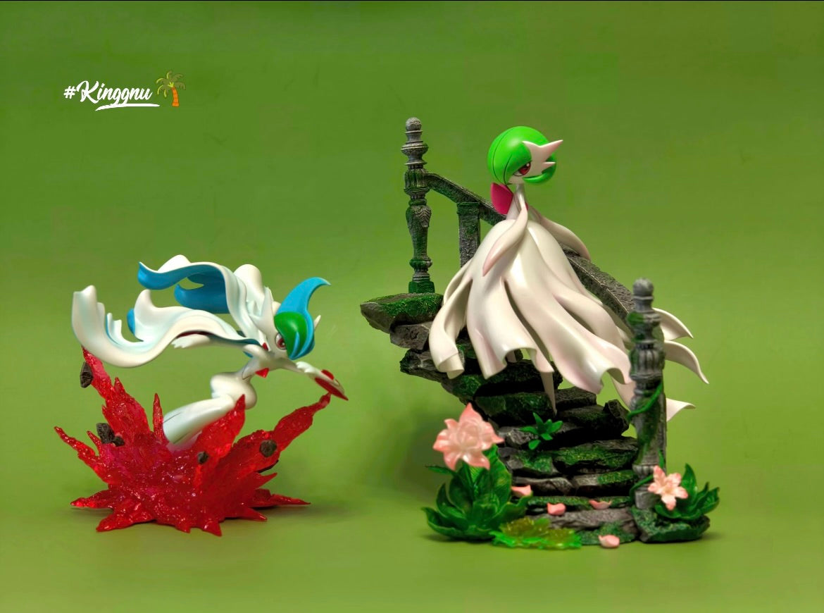 [IN STOCK] 1/20 Scale World Figure [PALLET TOWN] - Mega Gardevoir & Mega Gallade