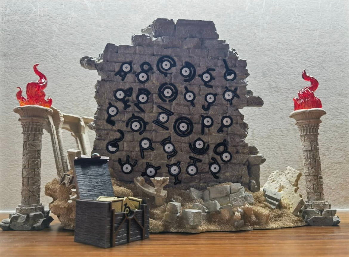 [IN STOCK] 1/20 Scale World Figure [PALLET TOWN] - Unown