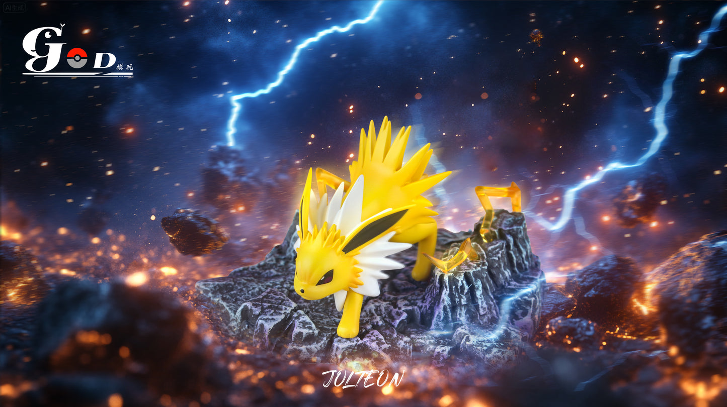 [IN STOCK] 1/20 Scale World Figure [GOD] - Vaporeon & Jolteon & Flareon