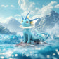 [IN STOCK] 1/20 Scale World Figure [GOD] - Vaporeon & Jolteon & Flareon