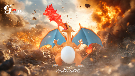 [IN STOCK] 1/20 Scale World Figure [GOD] - Charizard