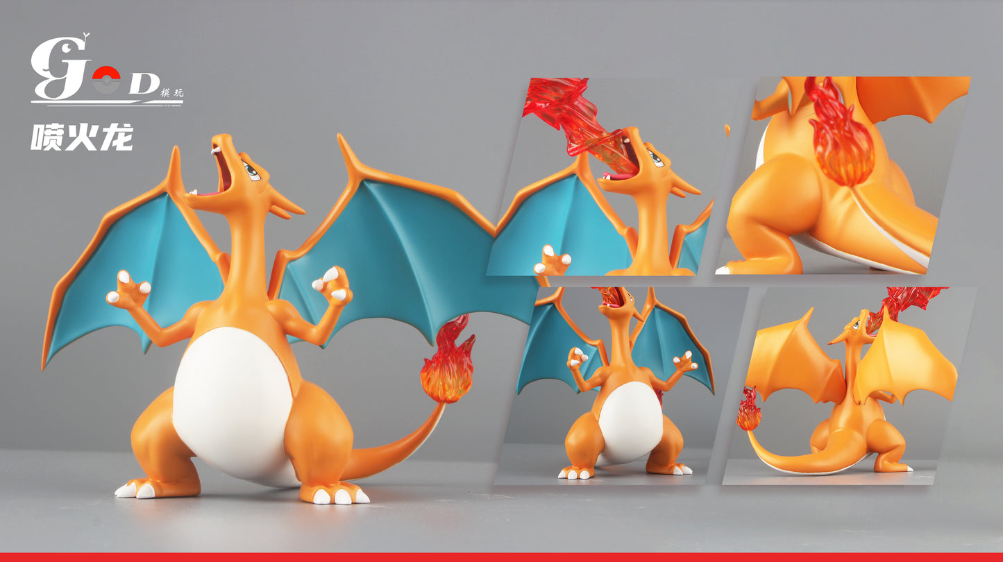[IN STOCK] 1/20 Scale World Figure [GOD] - Charizard