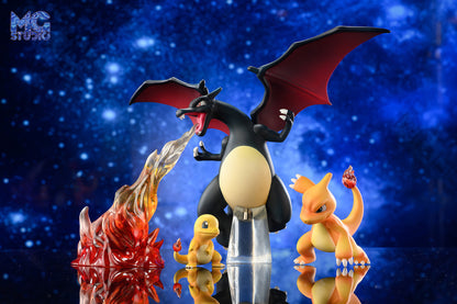 [IN STOCK] 1/20 Scale World Figure [MG] - Charmander & Charmeleon & Charizard