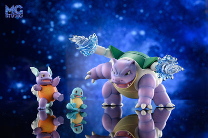 [IN STOCK] 1/20 Scale World Figure [MG] - Squirtle & Wartortle & Blastoise