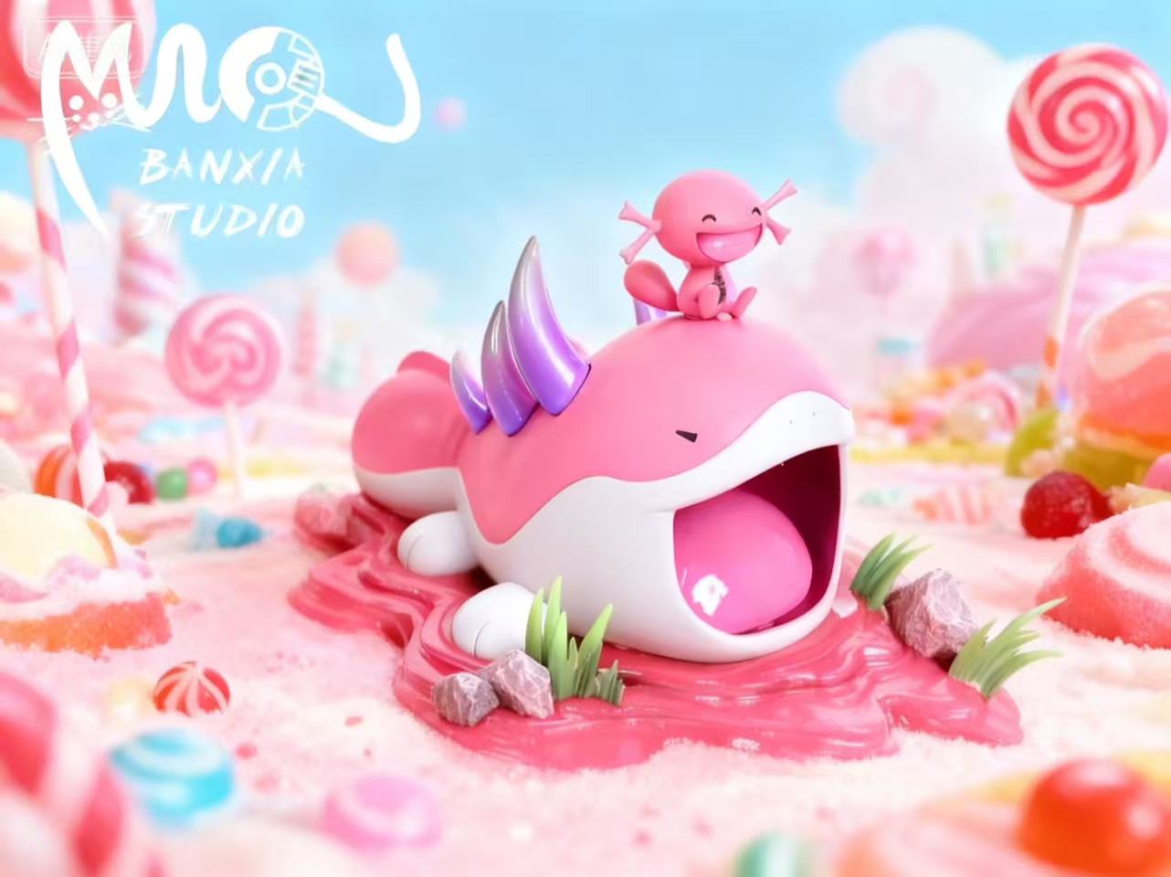 [PREORDER] 1/20 Scale World Figure [BANXIA] - Paldean Wooper & Clodsire