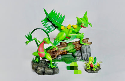 [PREORDER CLOSED] 1/20 Scale World Figure [JIANG] - Treecko & Grovyle & Sceptile