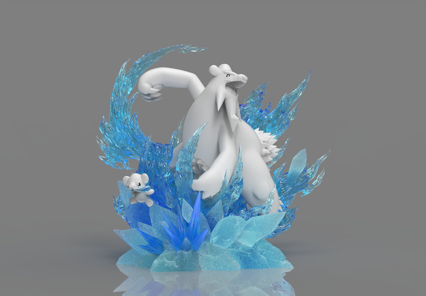 [PREORDER CLOSED] 1/20 Scale World Figure [DM] - Cubchoo & Beartic