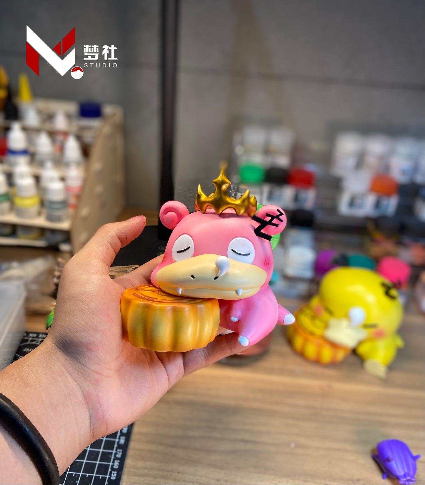 [PREORDER CLOSED] Mini Statue [MENG] - Sleeping Slowpoke