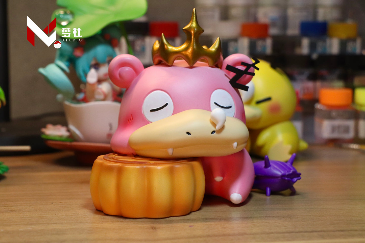 [PREORDER CLOSED] Mini Statue [MENG] - Sleeping Slowpoke