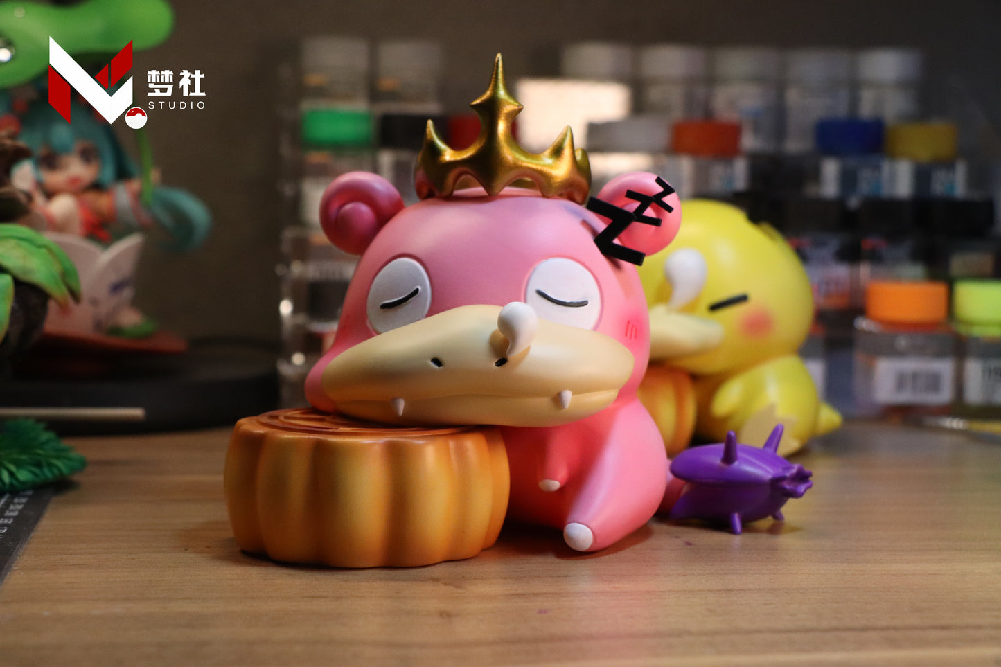 [PREORDER CLOSED] Mini Statue [MENG] - Sleeping Slowpoke