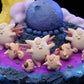 [IN STOCK] 1/20 Scale World Figure [SUN] - Clefairy & Clefable at Mt. Moonview
