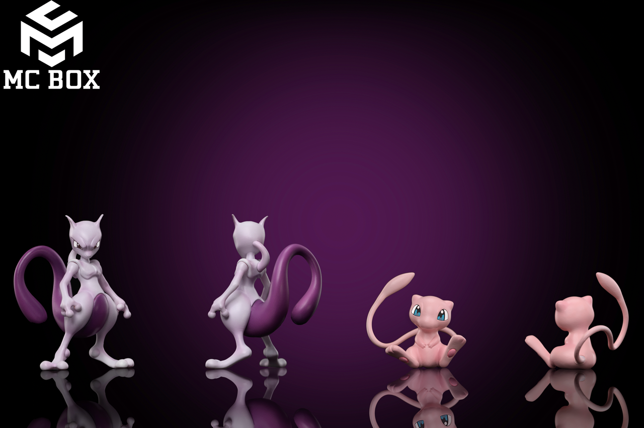 [PREORDER] Mini Figure [MCBOX] - Mewtwo & Mew