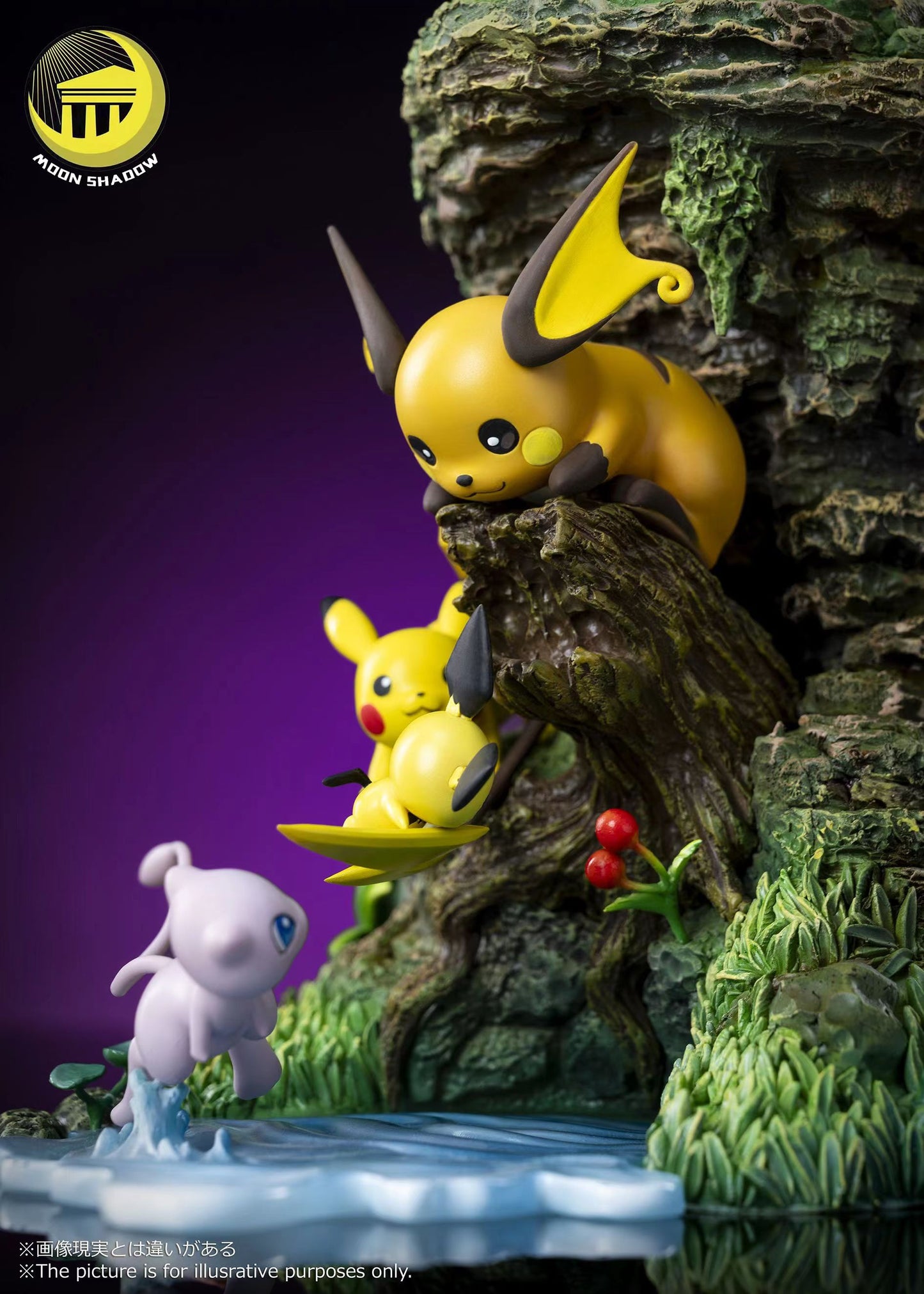 [PREORDER] Statue [Moon Shadow] - Mewtwo & Mew & Pikachu Family