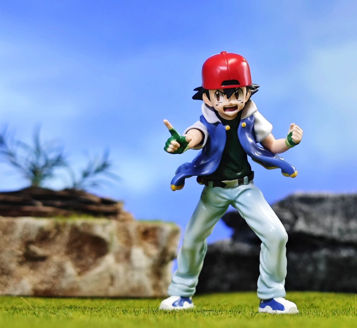 [IN STOCK] 1/20 Scale World Figure [OG] - Ash Ketchum