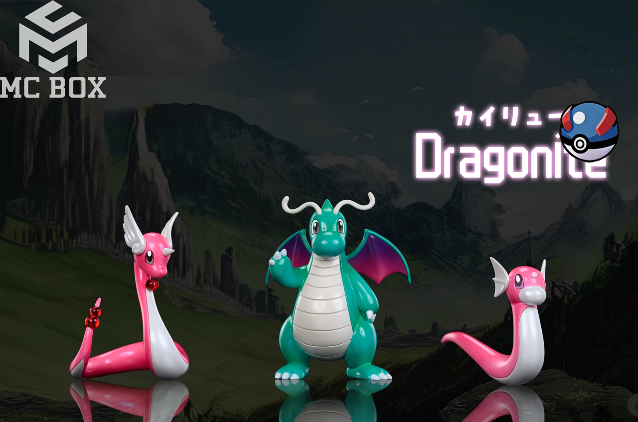 [PREORDER] Mini Figure [MCBOX] - Dratini & Dragonair & Dragonite