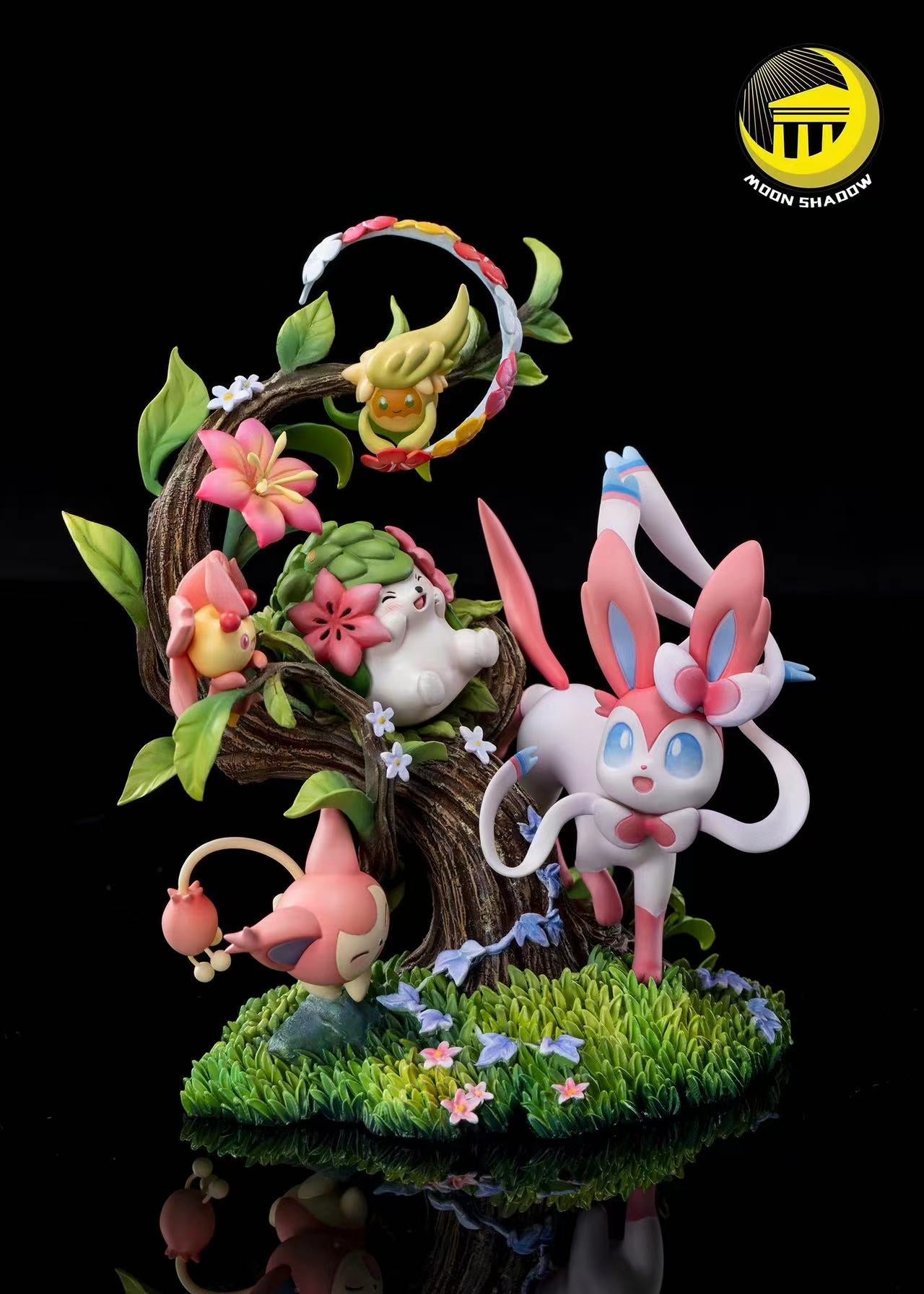 [REMAINING BALANCE] Statue [MOON SHADOW] - Sylveon & Skitty & Cherrim & Shaymin & Comfey