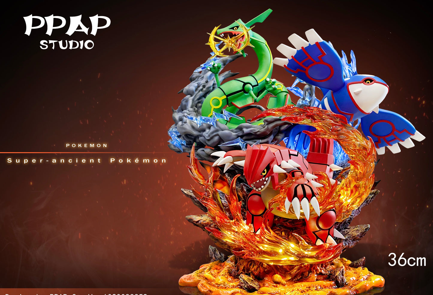 [PREORDER CLOSED] Statue [PPAP] - Kyogre & Groudon & Rayquaza