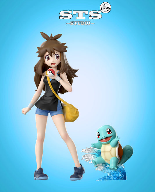 [PREORDER] 1/8 Scale World Figure [STS] - Green & Squirtle