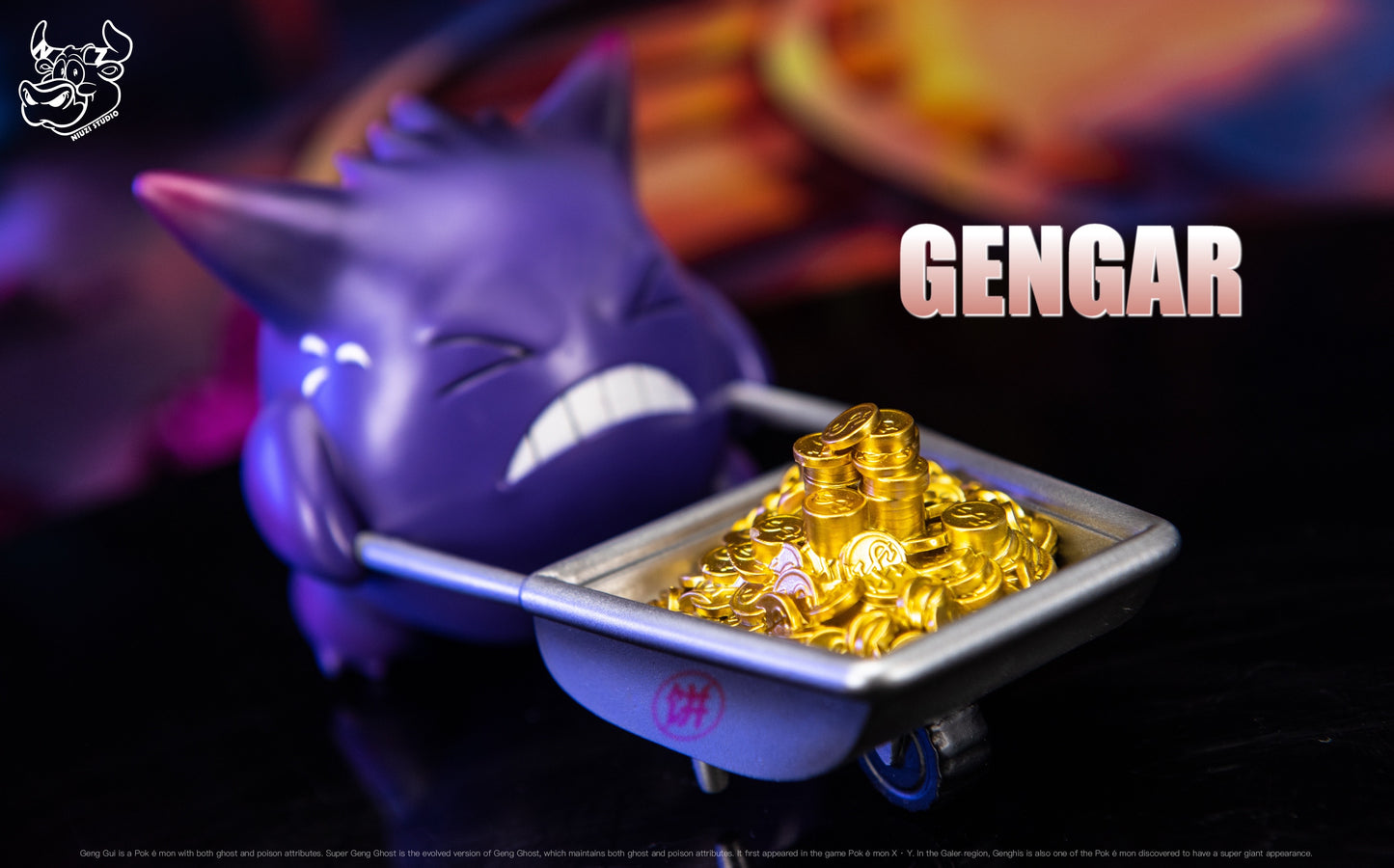 [PREORDER] 1/20 Scale World Figure [NIUZI] - Gengar at Work