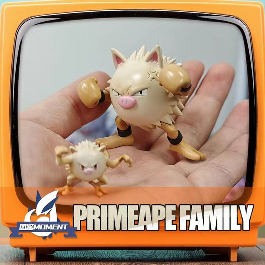 [PREORDER CLOSED] 1/20 Scale World Figure [POKEDEX MOMENT] - Mankey & Primeape