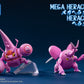 [IN STOCK] 1/20 Scale World Figure [PC HOUSE] - Heracross & Mega Heracross