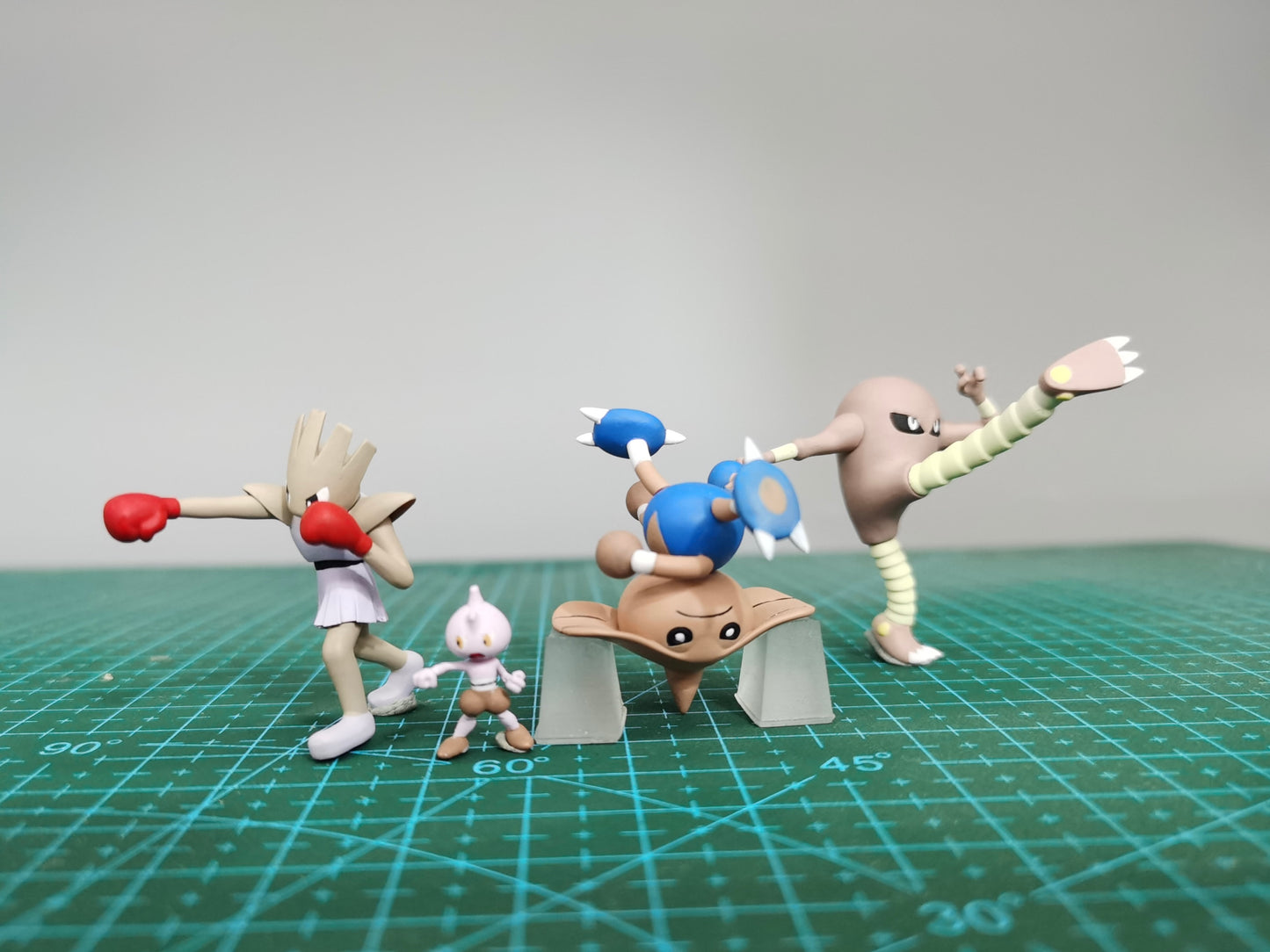 [PREORDER CLOSED] 1/40 Zukan Figure [ZX] - Hitmonlee & Hitmonchan & Tyrogue & Hitmontop