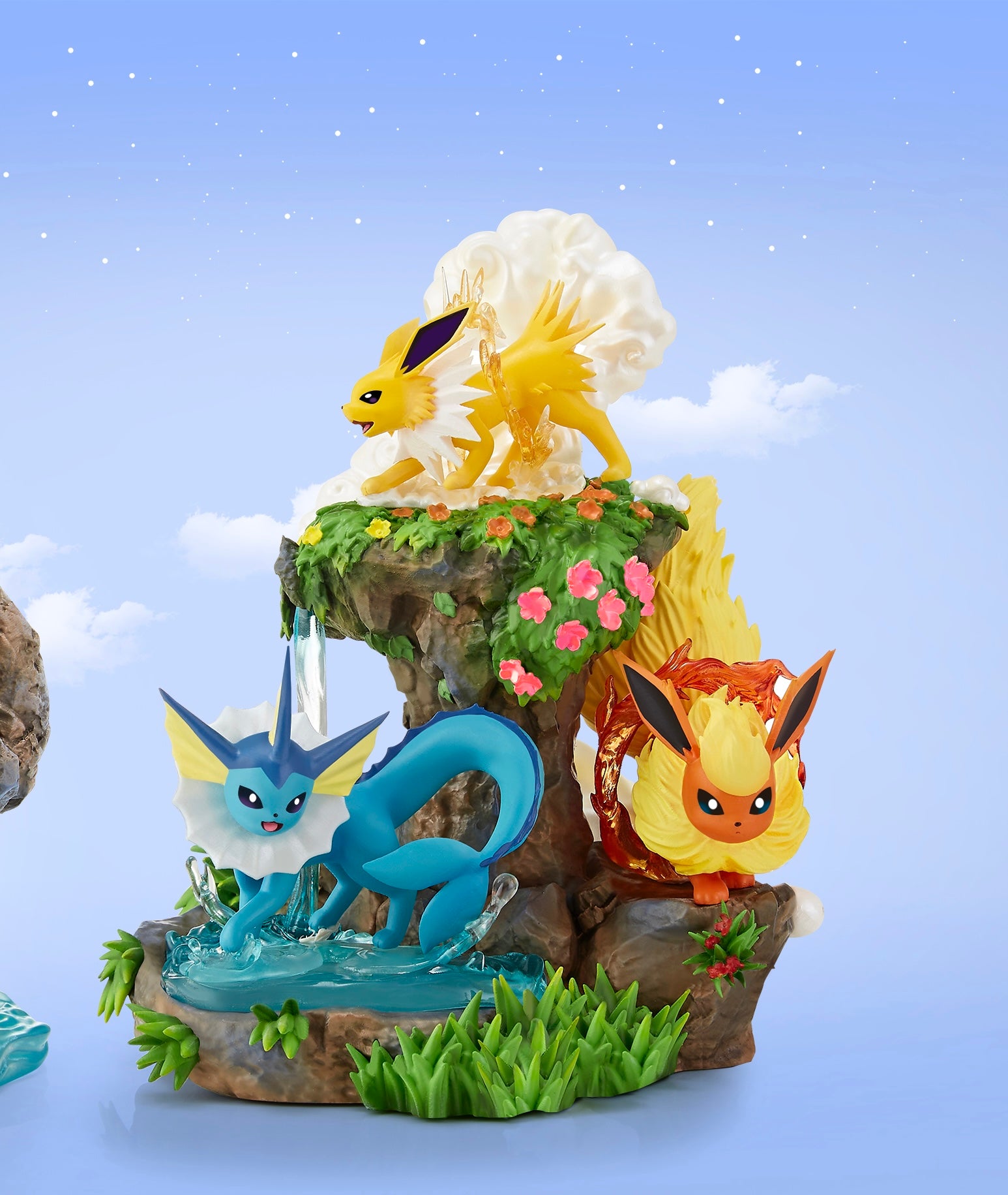 New Ditto Vaporeon Flareon Jolteon Pokemon Figure Collection