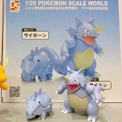 [EN STOCK] Figurine 1/20 Scale World [DS Studio] - Rhinocorne & Rhinoferos