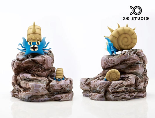 [PREORDER CLOSED] 1/20 Scale World Figure [XO] - Omanyte & Omastar