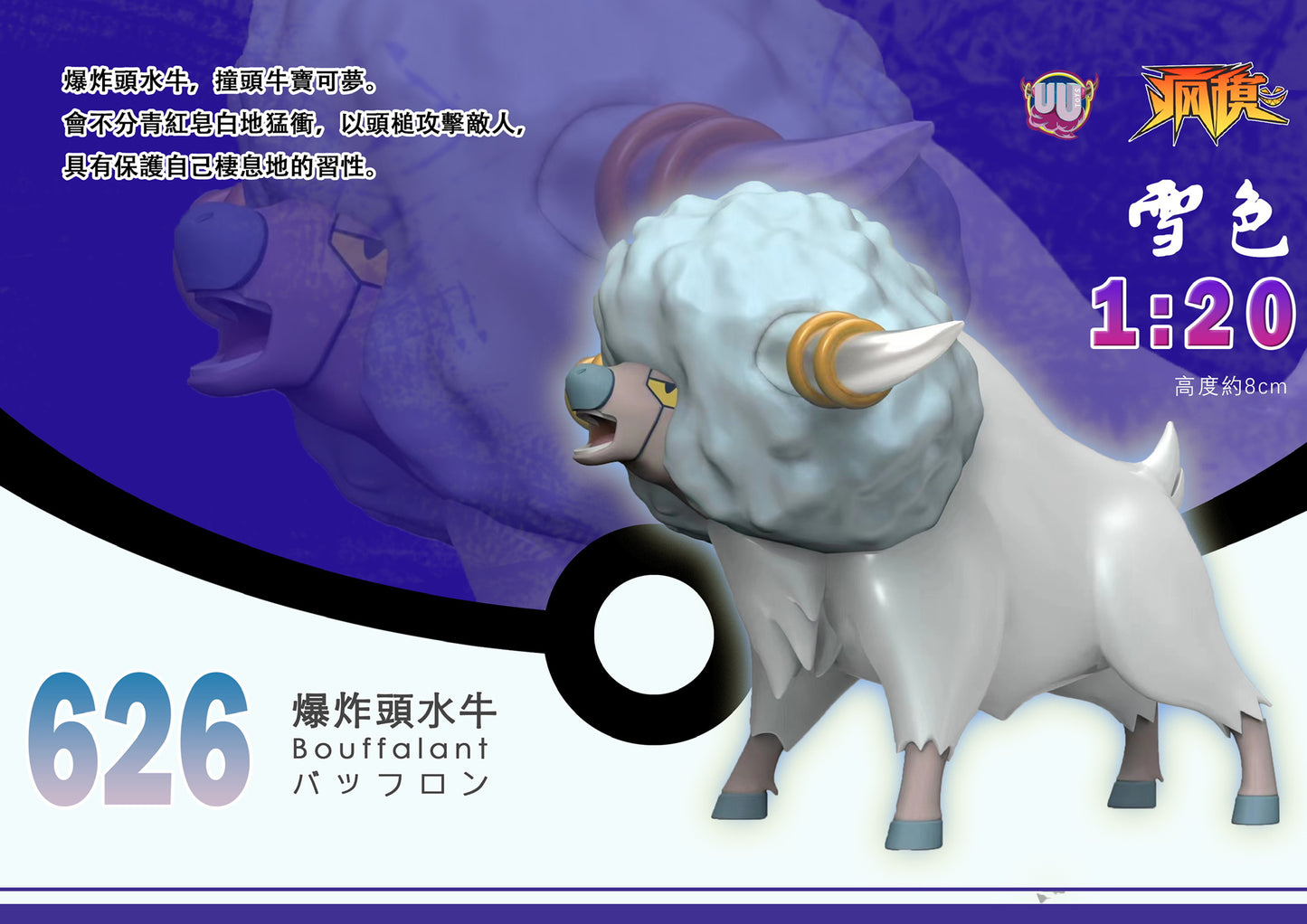 [IN STOCK] 1/20 Scale World Figure [UU] - Bouffalant