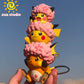 [PREORDER CLOSED] Mini Figure [SUN] - Sakura Pikachu Family