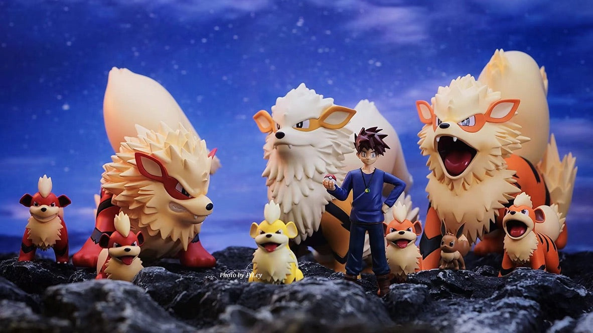 [IN STOCK] 1/20 Scale World Figure [HH] - Growlithe & Arcanine