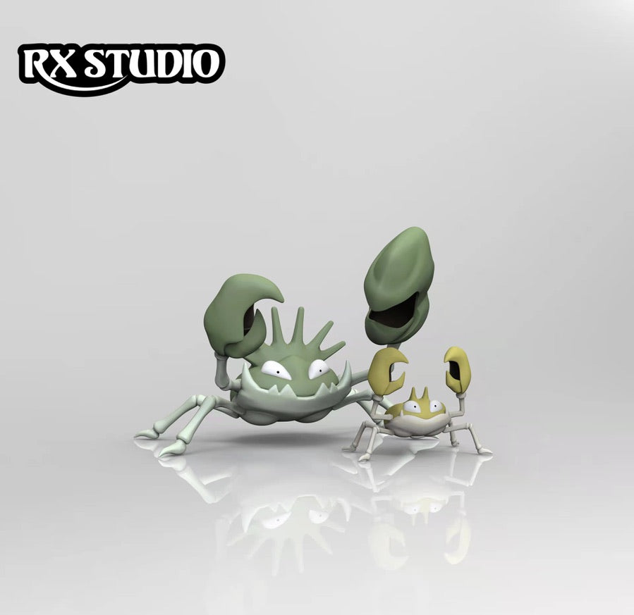 [BALANCE PAYMENT] 1/20 Scale World Figure [RX Studio] - Krabby & Kingler